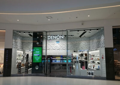 Adaptacja sklepu DENON w Centrum Handlowym Posnania