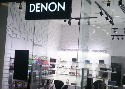 Adaptacja sklepu DENON w Centrum Handlowym Stary Browar